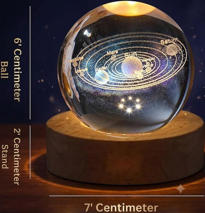 Desidiya Universe Crystal Ball Night LED Lamp