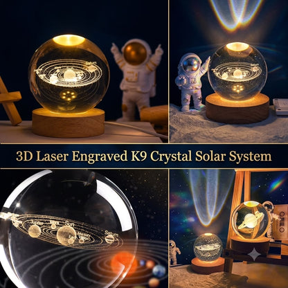 Desidiya Universe Crystal Ball Night LED Lamp